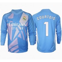 Echipament fotbal Real Madrid Thibaut Courtois #1 Portar Tricou Acasa 2024-25 maneca lunga